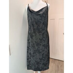 Mossimo Flower Rose Print Flowy Summer Dress Medium